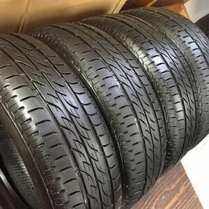 良品! 155/65R13 4本／BS ECOPIA NEXTRY 9分 送料込9100円〜 G3292-91