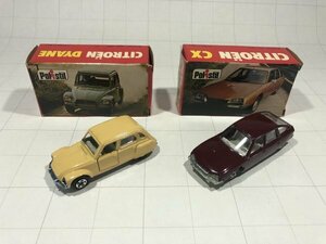 Polistil Citroen 3inches シトロエン CX & DYANE 2台セット