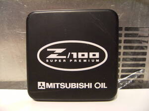 昭和レトロ★80年代★当時物 旧車 MITSUBISHI OIL Z/100 三菱石油 缶ケース 小物入れ タバコケース 佐久間製菓★外車 ヤンキー 暴走族 不良