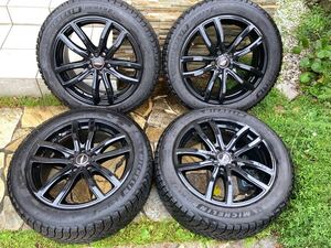 スタッドレスタイヤ ミシュランX-ICE SNOW 225/50R18 ホイール MAK FHAR 18x7.5J 5穴/pcd112 ハブ66.6 BMW MINI 4本セット