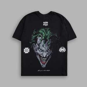 Darc Sport BORN IN DARCNESS THE JOKER OVERSIZED TEE BLACK L ダルクスポーツ ダークネス ジョーカー オーバーサイズ Tシャツ ブラック