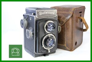 【同梱歓迎】実用■Rollei Rolleicord II 1967157■シャッター全速完動■1211