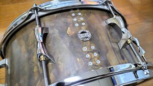 【レア !】 INDe　Kalamazoo Oxidized Bronze　14 x 6.5　Snare Drum