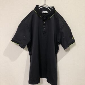 ☆アディダス ゴルフ adidas GOLF 半袖 ポロシャツ ブラック Mサイズ