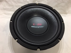 ★未使用★限定1個★X-STAR WOOFER ウーファー サンダーストーム12インチ 30cm 1個入 ウーハー カーオーディオ TS-W1200