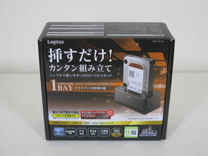 ロジテック ★HDDスタンド USB3.2Gen1 　HDD SSD対応 　2.5/3.5インチ　 最大16TBまで対応 　テレビ使用可能 ★LGB-1BSTU3