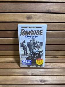 40 ビデオ 未使用 ローハイド RAWHIDE VOL.1 法にそむいた女 はるかなる夢路 字幕スーパー版 VHS ビデオテープ 洋画 映画