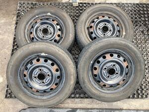 155/65R13 4.00B PCD100 ホイール4本セット