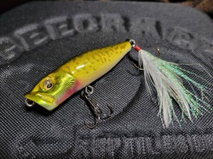 ★Megabass★WOODY POPX メガバス ウッディ ポップX GLX WOODY BASS 未使用品 Length 65.5mm Weight 1/4oz ポッパー トップウォーター