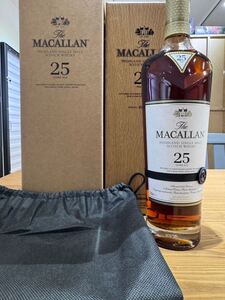 【木箱付未開栓】ザ・マッカラン 25年 43度 700mL 2022年|The Macallan 25Y.O. 700mL 2022 release