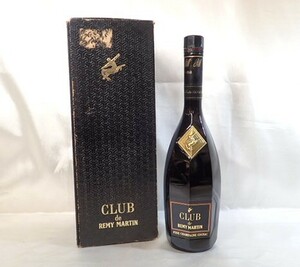 11163[M]特級・従価・箱付◆未開栓古酒◆REMY MARTIN/レミーマルタン/CLUB/クラブ/FINE CHAMPAGNE/COGNAC/コニャック/ブランデー/700ml/40%