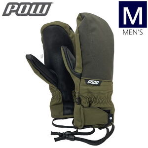 ○22-23 POW ZERO MITTEN 2.0 カラー:OLIVE Mサイズ パウ グローブ スキー スノーボード