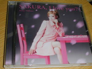 西野カナ のシングル「SAKURA, I LOVE YOU？」「My Baby」「sweet sweet」