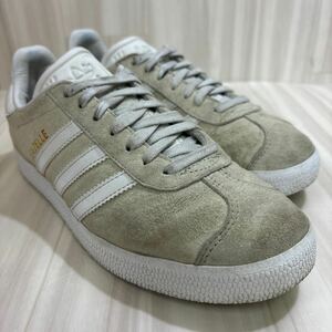 FK240305 D-62 adidas アディダス Originals オリジナルス GAZELLE ガゼル スエード カジュアルシューズ グレー系 メンズ 23cm