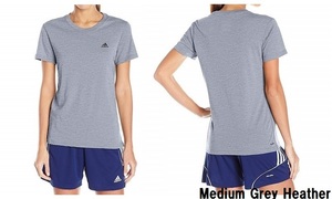 lts-adidasU-BP5215-Gray-S アディダス adidas レディース 半袖Tシャツ クルーネック WOMENS スポーツ フィットネス アルティメイト グレー