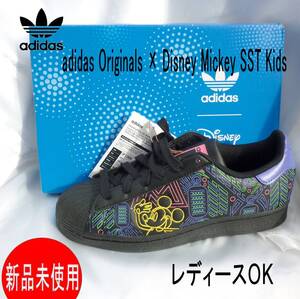 新品アディダス オリジナルス × ディズニー ミッキー24cm SST キッズ / adidas SST KidsスニーカーIF1269