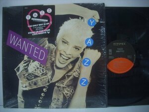 ■LP 　YAZZ ヤズ / WANTED ウォンテッド US盤 ELEKTRA 9 60842-1 「気まぐれONLY WAY」 ◇r40810