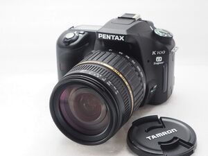 ★実用美品★ PENTAX ペンタックス K100 D Super + TAMRON AF 18-200mm F3.5-6.3 LD XR Di II ★動作OK★ @5530