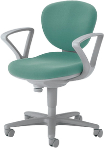オフィスチェア ワークチェア デスクチェア 肘付き キャスター付き 椅子 事務用 4色あり 新品