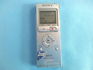 SONY ソニー MP3　ICレコーダー ICD-UX200 　２GB　　★動作品