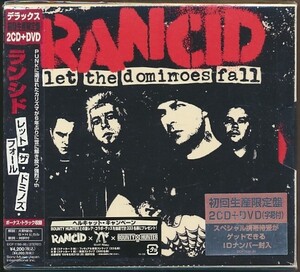 未開封 3枚組(2CD+DVD)●RANCID ランシド / レット・ザ・ドミノズ・フォール　初回生産限定盤　国内盤