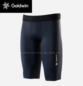 GOLDWIN C3fit Technology Compression Half Tightsシースリーフィット テクノロジー コンプレッション ハーフタイツ (XL)GC02361