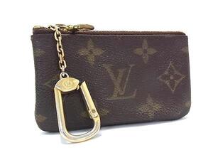 1円 LOUIS VUITTON ルイヴィトン M62650 モノグラム ポシェット クレ コインパース コインケース 小銭入れ ブラウン系 FK2401