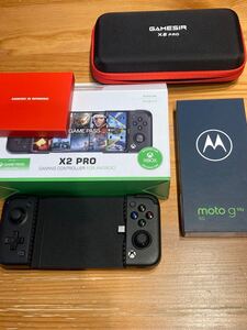 moto g53y シルバーとGAMESIR X2PRO のセット　xbox game passでパルワールドなど遊べます