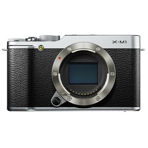 中古 １年保証 美品 FUJIFILM X-M1 ボディ シルバー