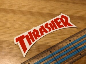 NEW THRASHER スラッシャー ステッカー スケートボード マガジン デッキなどに！(まとめ買いOK)