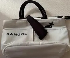 美品　KANGOL トートバッグ ショルダーバッグ 2way ハンドバッグ