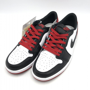 【中古】NIKE JORDAN1 RETRO LOW OG ブラックトゥ(タグ付き) 29cm CZ0790-106[240024435638]