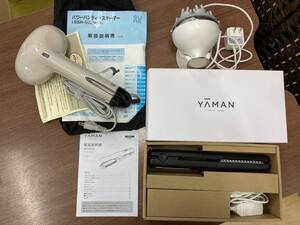 笠G「23922」美容器具まとめて　YAMAN　ヤーマン シャインプロ　HC-21 myse ヘッドスパリフト　MS-30N　ハンディスチーマー　SSH-602