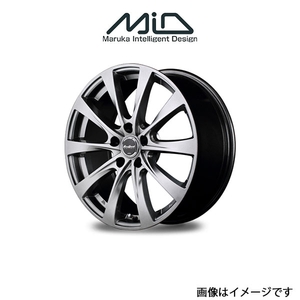 MID ユーロスピード F10 アルミホイール 4本 MPV LY3P(18×7.5J 5-114.3 INSET38 メタリックグレー)EUROSPEED F10