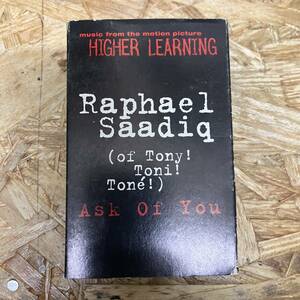  コ HIPHOP,R&B RAPHAEL SAADIQ (OF TONY! TONI! TONE!) - ASK OF YOU シングル TAPE 中古品