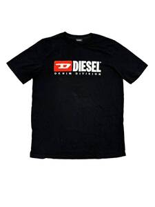 DIESEL 半袖 丸首 黒 Tシャツ Mサイズ相当 古着 ディーゼル