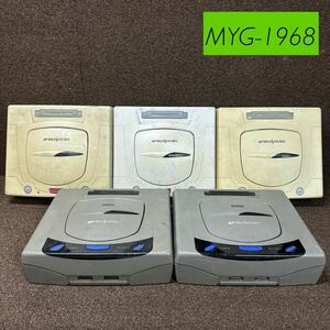 MYG-1968 激安 ゲー厶機 SEGA SEGASATURN 本体 5台 通電OK セガサターン レトロゲーム ジャンク 同梱不可