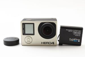 【実用光学美品】GoPro ゴープロ HERO4 アクションカメラ 中国語・英語用 #2259-4