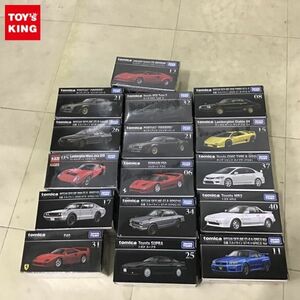 1円〜 訳あり トミカ プレミアム トヨタ MR2、ランボルギーニ カウンタック 25th アニバーサリー、ポンティアック ファイヤーバード他