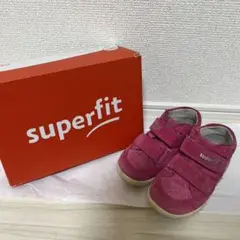 スーパーフィット23 superfit ピンク キッズシューズ　14センチ