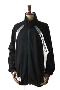 ★新品 定価3.1万円★ DESCENDANT ディセンダント ★19SS TERRACE ZIP UP JERSEY LS (黒 サイズ2) ジャージ ジャケット ◆K2P