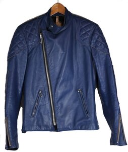 VINTAGE 英国製 BELSTAFF ライダース ジャケット パッテドタイプ ベルスタッフ 検索 ルイスレザー カフェレーサー エースカフェ