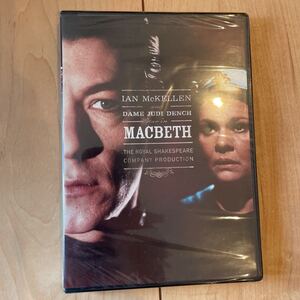 ■ DVD MACBETH LAN McKELLEN SHAKESPEARE シェークスピア　LIONSTAGE 新品　未開封　輸入盤