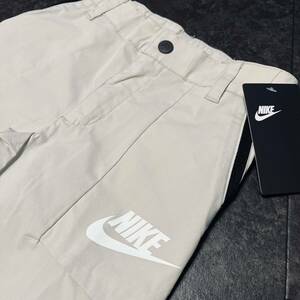 98〜104cm 3〜4歳 定価5,500円 NIKE ナイキ キッズ ボーイズ カーゴ ショーツ ショートパンツ 新品タグ付き ストレッチ ベージュ 送料無料