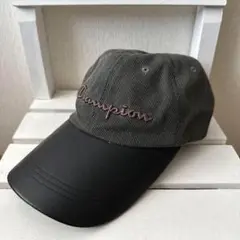 Champion 90s Leather Front Logo Cap