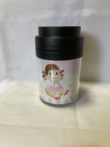 未使用　不二家　「ペコちゃんポコちゃんふたつきカップ」　容量250ml