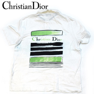 Christian Dior■バックロゴ半袖ポロTシャツ ゴルフウェア レディース　ホワイト　クリスチャン ディオール スポーツ