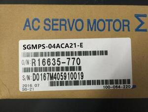 新品【送料無料 】YASKAWA / 安川電機 SGMPS-04ACA21-E サーボモーター 【６ヶ月保証】