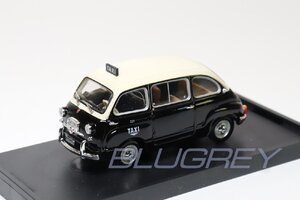 ブルム 1/43 フィアット 600D ムルティプラ ジェノバ タクシー 1964 BRUMM FIAT 600D MULTIPLA TAXI DI GENOVA