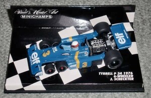 1/43 ティレル P34 シェクター 1976 ６輪車 Tyrrell 6-WHEELER フォード FORD